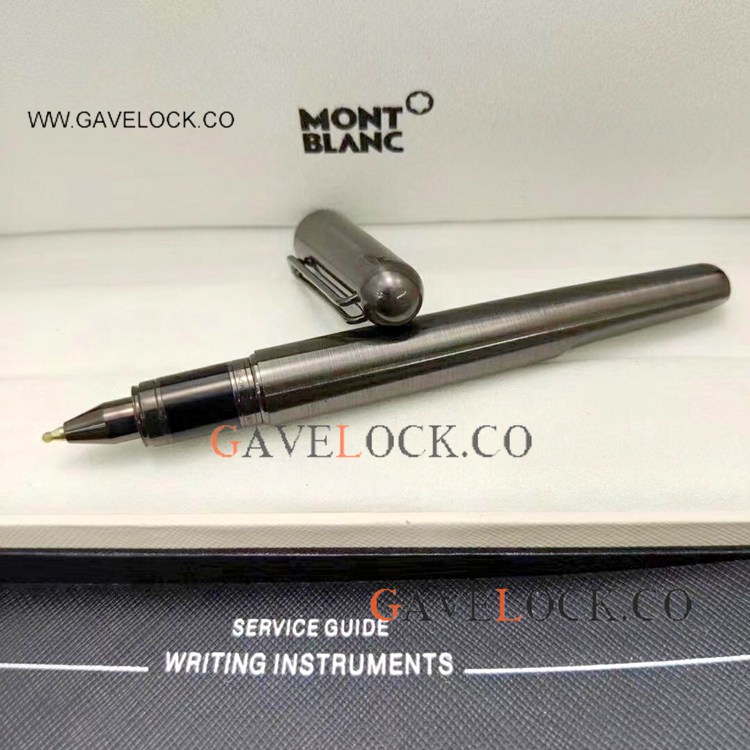 Best Replica Montblanc M Marc Newson Black Rollerball Pen